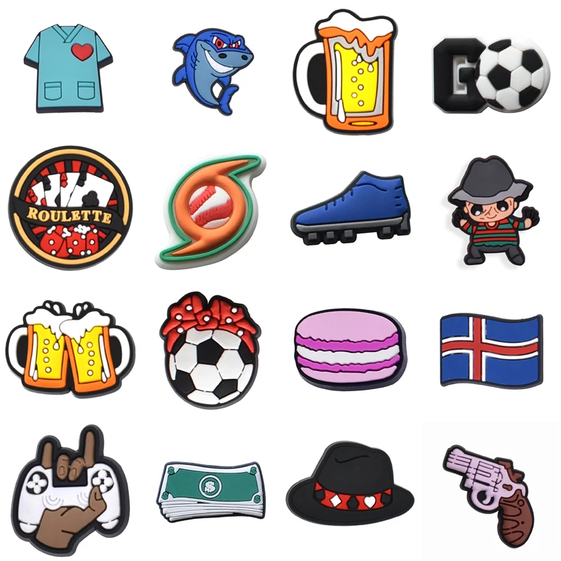 

Women Charm Shoe Charms Accessories Decorations PVC Buckle Decorations for Crocs Wholesale Bulk Gifts Pins Shoes Accessories