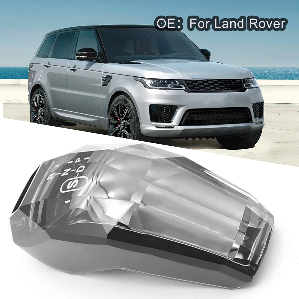 

1pc New Interior Gear Shift Knob Cover Crystal Style Fit For Land Rover For Jaguar Fit Car Gear Handle Knob Cover