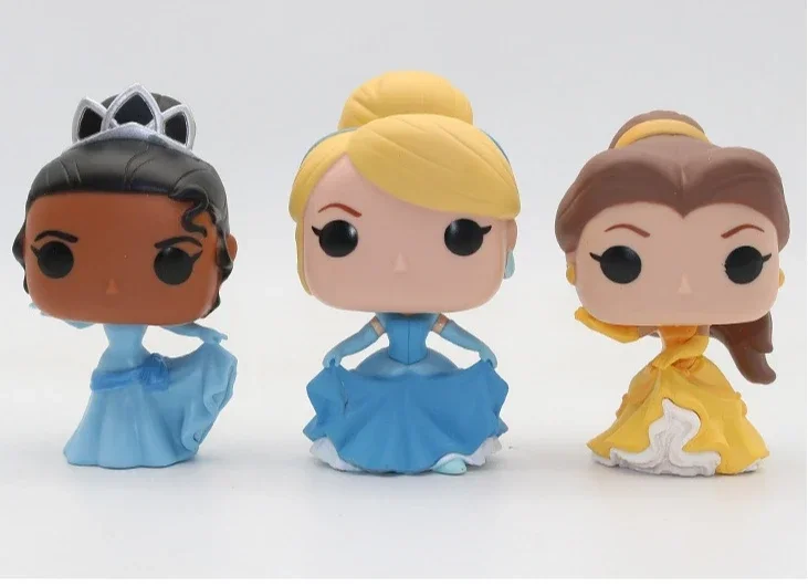 Фото FUNKO POP Disney Красота зверя Ариэль # 220Бель # Русалка Рапунцель 221. # 223 Принцесса Тиана # 224 Золушка # Фигурка в подарок 2222. №4