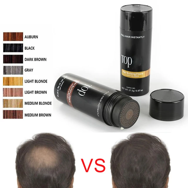 9 Colors Hair Fibers Regrowth Powders Keratin Applicator Hair Building Fibers Spray Pump Hair Growth Products Beauty Health Care 1