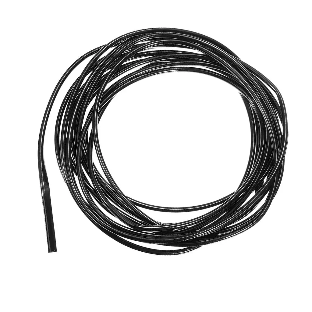 

6M Car Motor Decoration Moulding Trim Line Strips Sticker Accessories Car Black