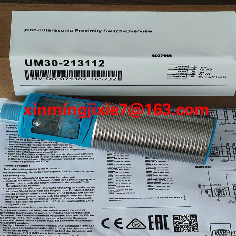 Фото Оригинальный ультразвуковой датчик UM30-213112 UM30-213115 UM30-212112 UM18-21212C211 UM18-51112 UM18-L060N-C34U2-M182 в наличии №2