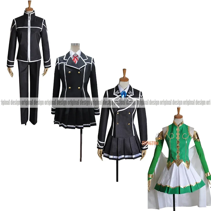 Aesthetica of a Rogue Hero Akatsuki Osawa Miu Motoharu Kaido Clothing Cosplay Costume Customized Accepted