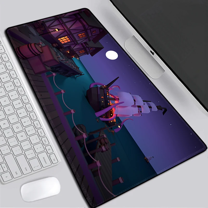 

Большой коврик для мыши S-Sea of воров для компьютерных столов, милый коврик для мыши, аниме, Офисные аксессуары, игровой коврик для клавиатуры, ...