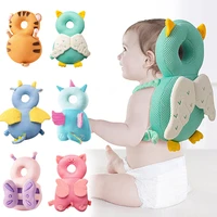 toddler baby head protector safety pad anti fall pillow neck protector back prevent injured cartoon breathable security pillows