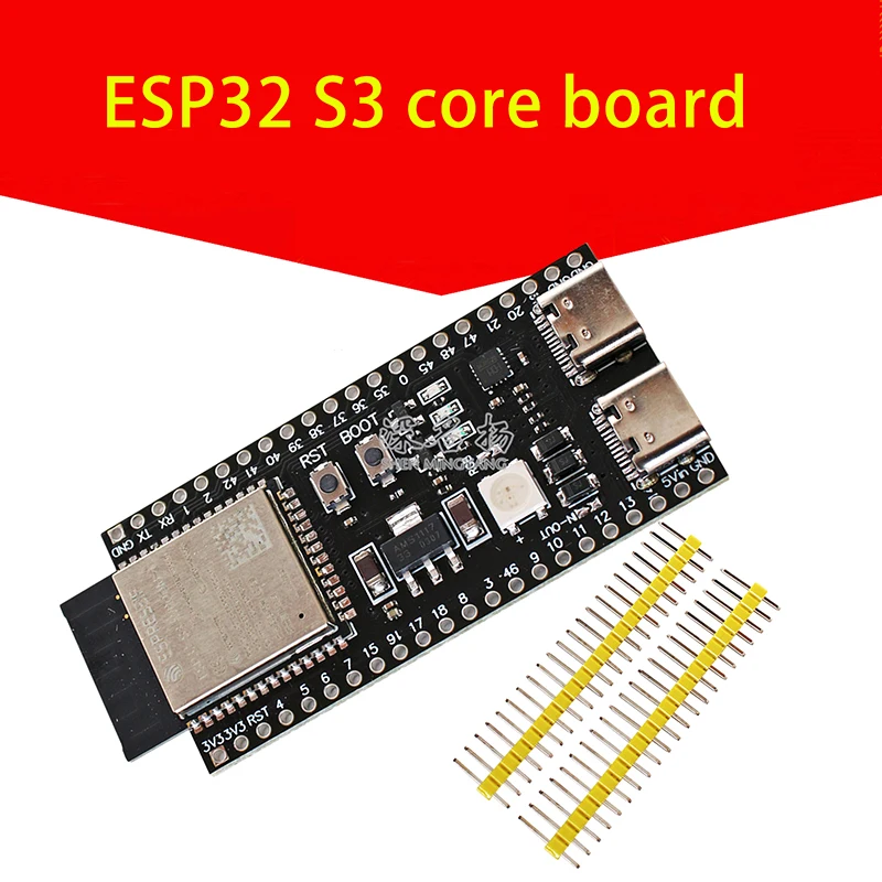 1 комплект 44-контактный Type-C 8 м PSRAM ESP32-S3 макетная плата модуль Wi-Fi 2 4G для Arduino ESP IDF