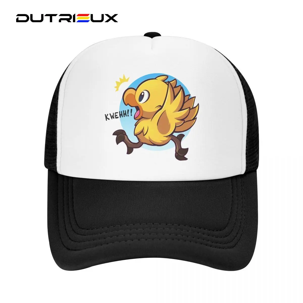 

DUTRIEUX Chocobo Yellow Bird Adventure Hat Adult Final Fantasy Science Game Adjustable Baseball Cap Sun Protection Snapback Caps