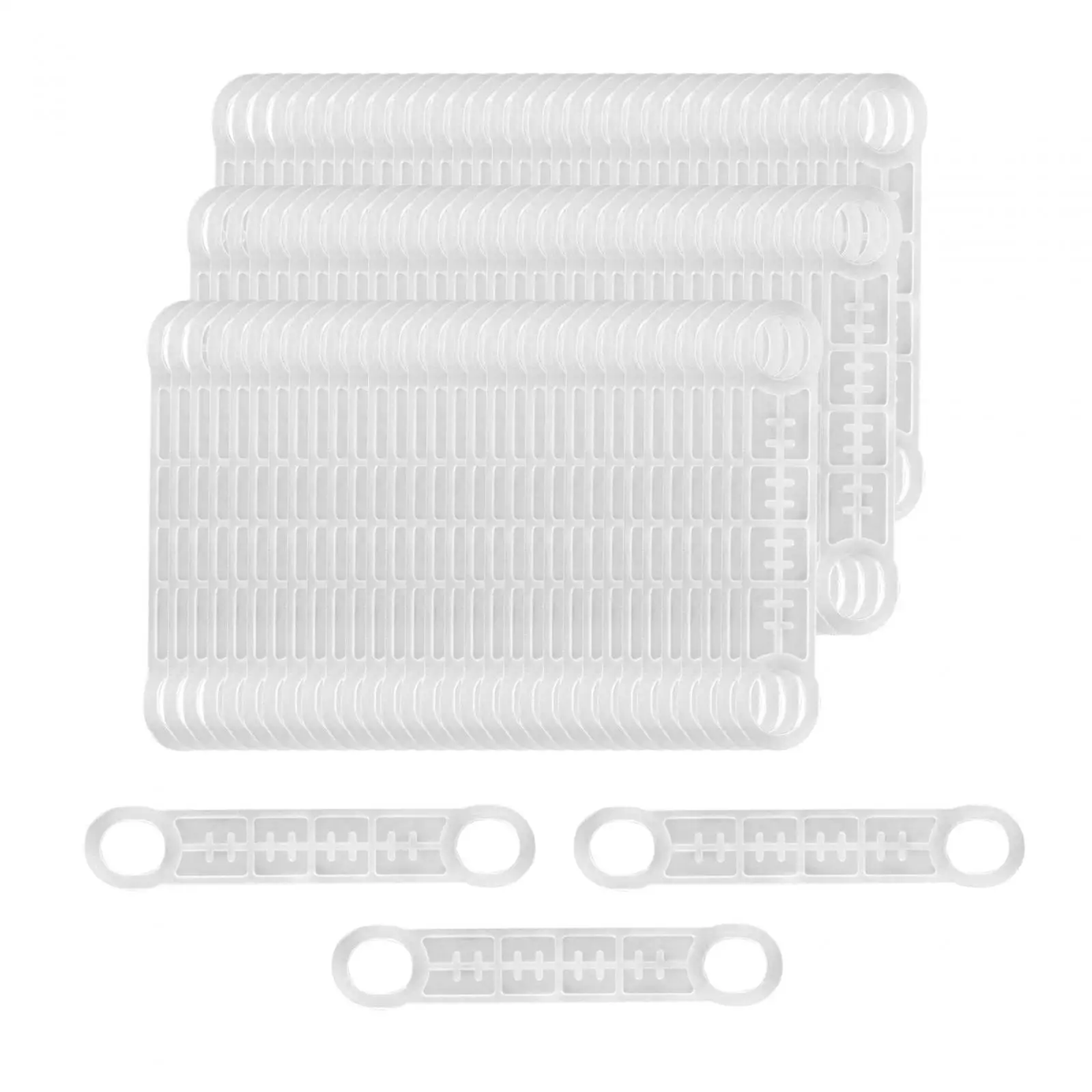 

100 шт., Нескользящие держатели для одежды