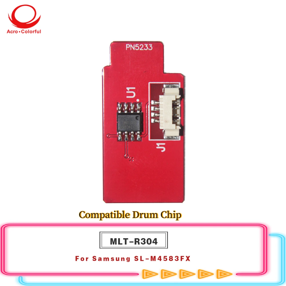 

100K MLT-R304 Drum Chip For Samsung SL-M4583FX Laser Printer Toner Cartridge Refill