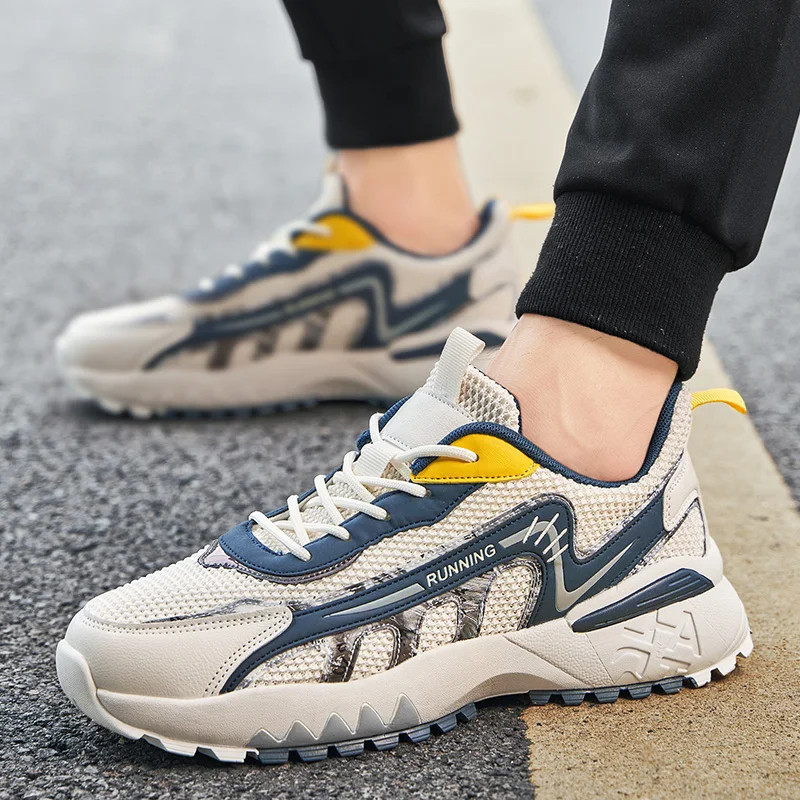 Brand New Men's Golf Shoes Mesh Breathable Men's Golf Training Sneakers Autumn Outdoor Jogging Shoes Golf Sneakers Size 39-46