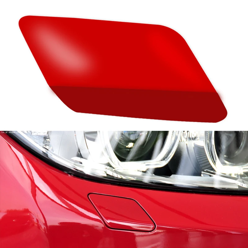

Передний правый бампер, Омыватель фар, сопло распылителя, крышка, подходит для BMW 3 серии E92 E93 LCI Coupe Convertible 2011-2013, красный