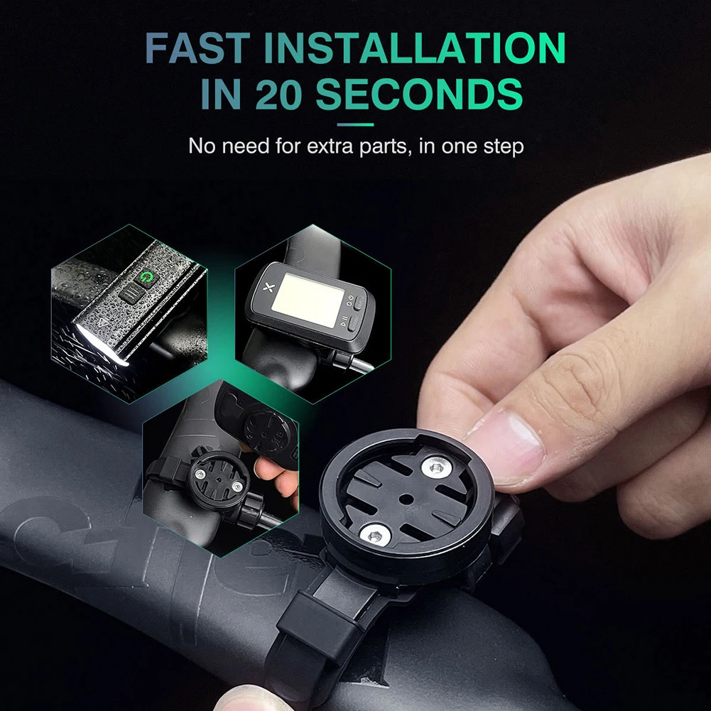 

New Bicycle Handlebar Computer Holder Stand Adjustable Stopwatch Front Light Mount Bracket Adapter For Garmin MTB Road Tools