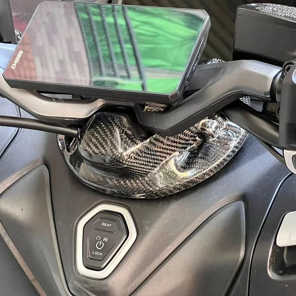 Фото Для Yamaha T-MAX560 T-max 560 2023 2024 2025 все 3K 12K % 100 ручка из углеродного волокна, нижняя декоративная крышка №2