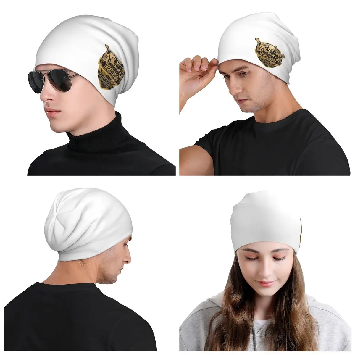 Шапки-бини Thunderdomes Skullies на заказ для мужчин и женщин унисекс уличная вязаная шапка