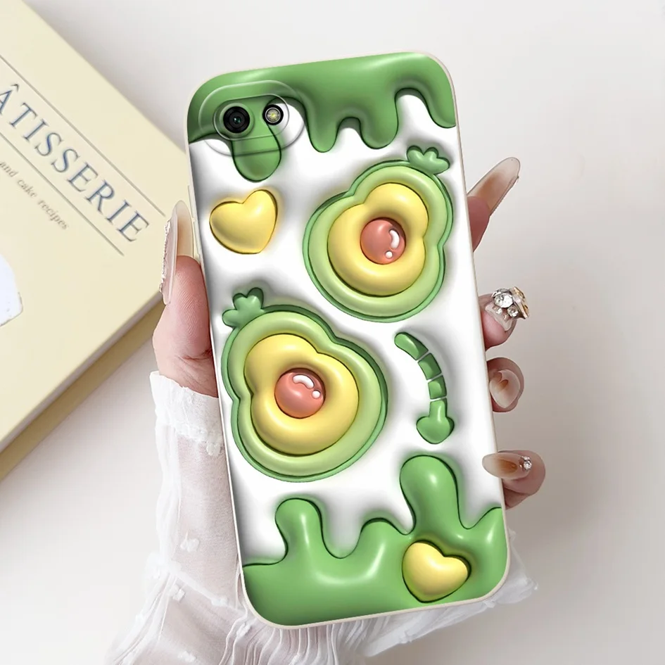 For Xiaomi Redmi Note 5A Prime Case Note5A Silicone Cover Cartoon TPU Phone 5 A Bumper