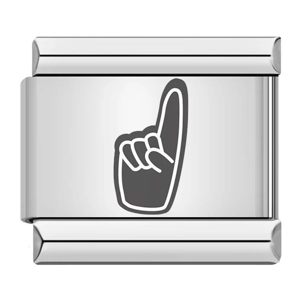 Лазерный браслет из нержавеющей стали 9 мм