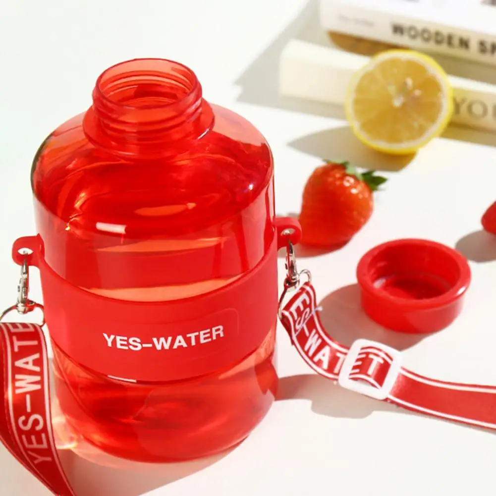 

Water Bottle Widened Mouth Lightweight Easy to Clean Creative Sport Water Kettle Water Kettle for Gym