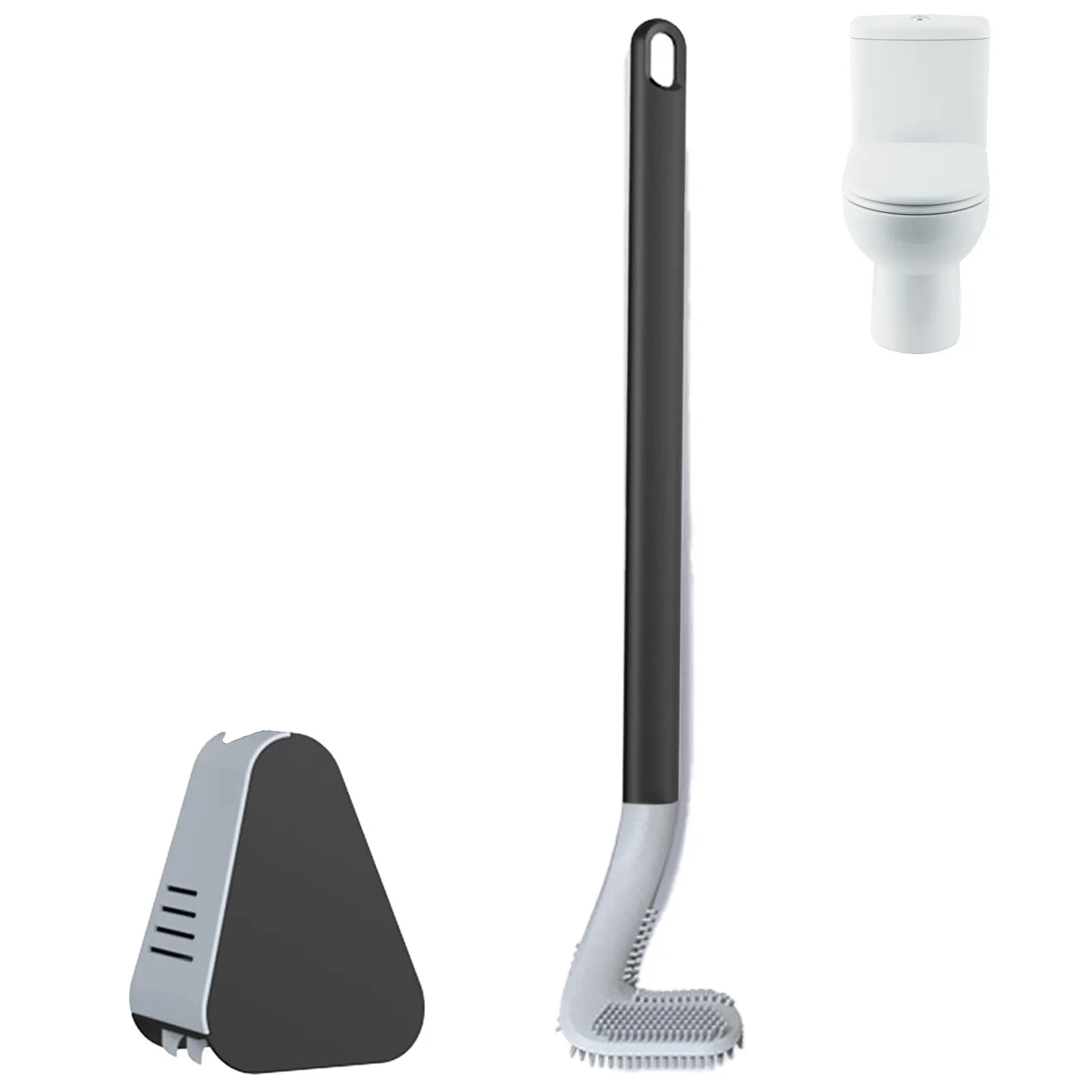 

Wall Mounted Golf Toilet Brushes With Quick Drying Holder For Bathroom Toilet Deep Cleaning Tools Bathroom Accessories