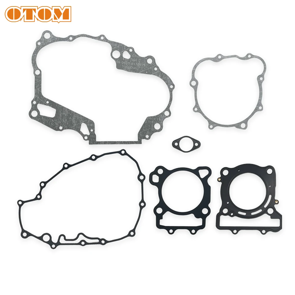 

Для YBS300 комплект прокладок двигателя мотоцикла, прокладка головки блока цилиндров LONCIN, уплотнительная прокладка картера двигателя, полный комплект прокладок