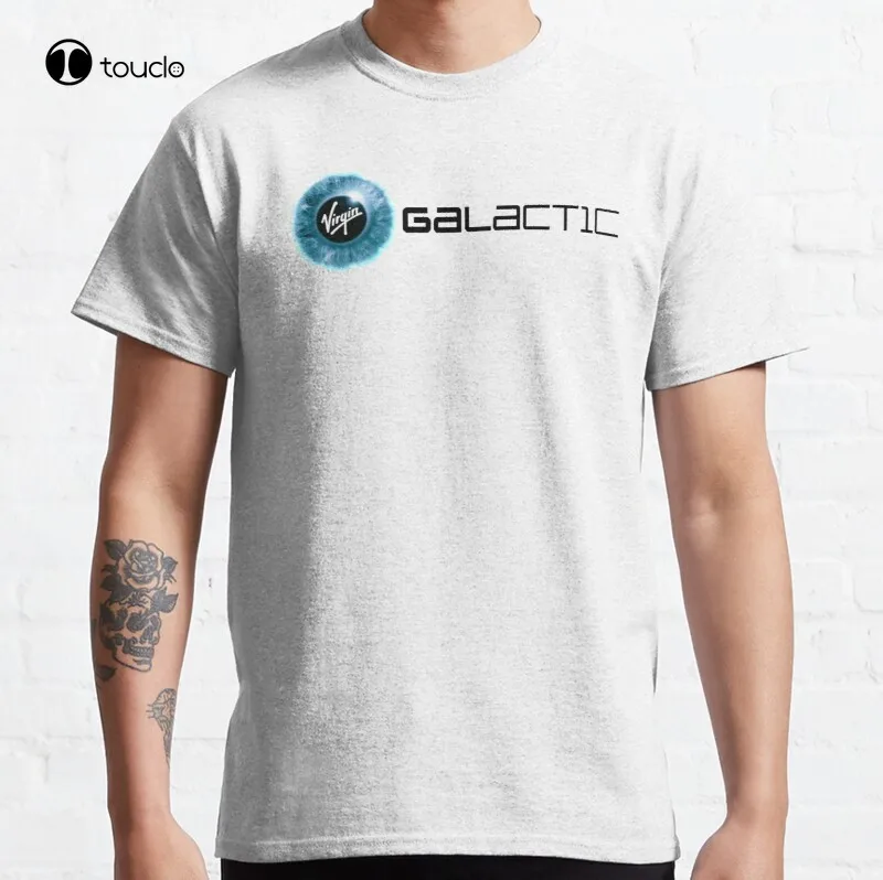 

New Virgin Galactic - Logo Classic T-Shirt Cotton Tee Shirt S-5XL