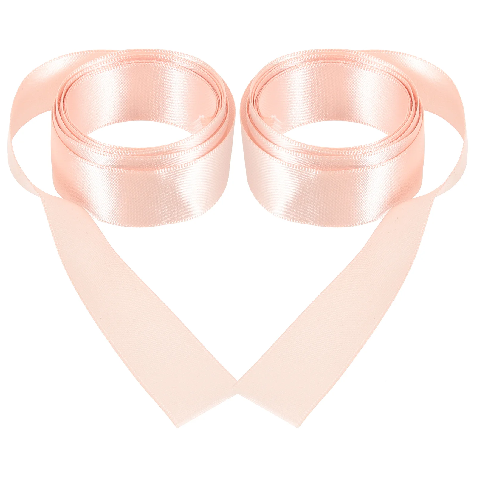 2 Pcs Elastic Band Pointe Shoe Parts Colored Ribbons Ballet Girl Ladies Flats Girls Shoes Women Strap Pink