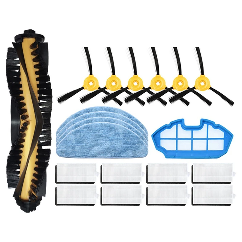 

Main Side Brush Hepa Filter Mop Cloths Rag Spare Parts Accessories For Ecovacs Debot N79 N79S N79C DN622 DN620 500