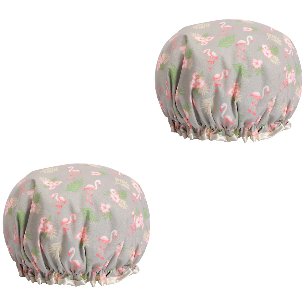 

Cap Hat Bath Caps Hair Turbanwashable Bathing Head Bonnetshampoofor Dot Reusable