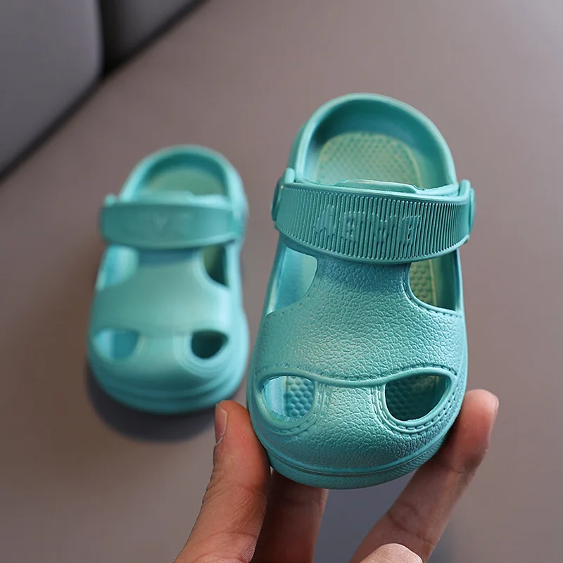 

Summer Children's Baby Casual Sandals PVC For Boys Girls Hole Shoes Toddler Slippers Breathable Non-slip Beach Outdoor Sneakers