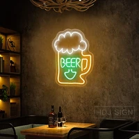 bar beer neon light party wall hanging led neon sign for shop window room art wall decor neon lights colorful neons lamp gift