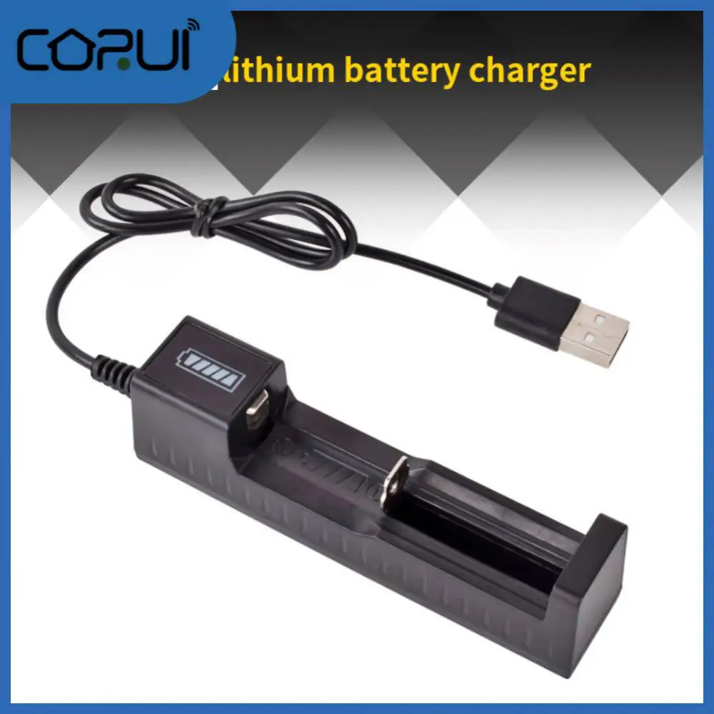 

Universal Led Smart Battery Charger Dc5v/1a Multifunctional Protection Lithium Battery Charger Dock Station Cradle Portable