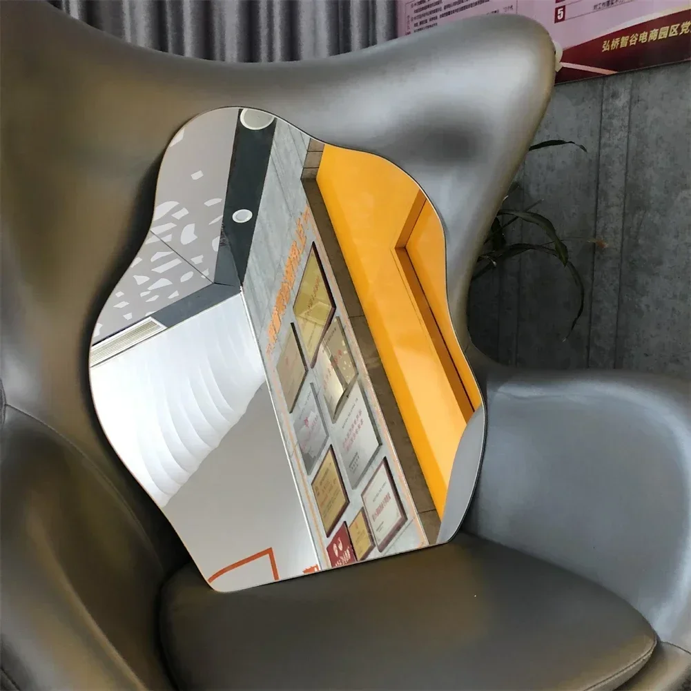 Необычное зеркало в скандинавском стиле акриловые настенные декоративные