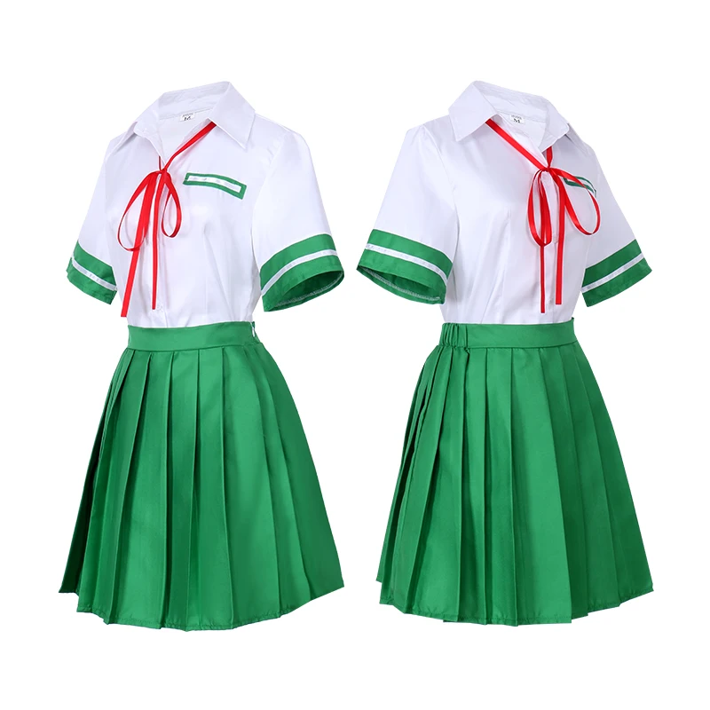 Костюм для косплея аниме персонажа ивато костюм джузум No Tojimari зеленого цвета