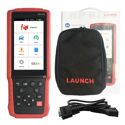 

Launch CRP818 Full-System OBD2 Diagnostic Tool for European Cars Free Update Online