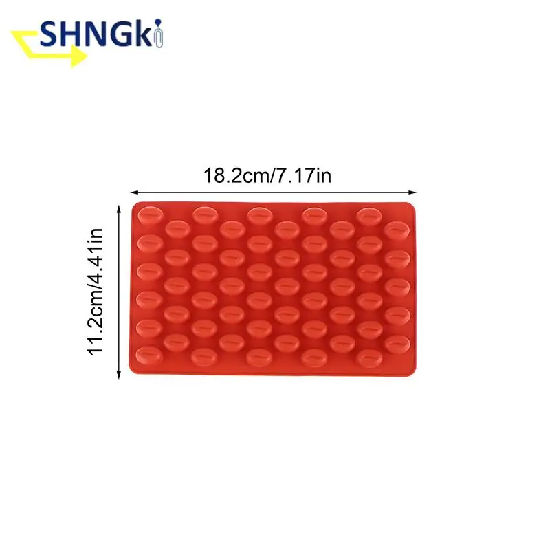 Силиконовая форма для свечей в форме кофейных зерен 55 вариаций