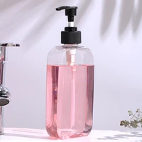 imucci 300ml clear simple liquid soap dispensers high quality bathroom shower accessories for travel home kitchen supplies