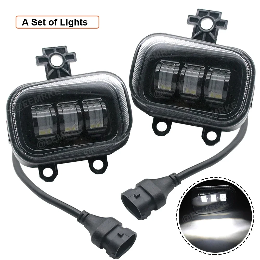 2 светодиодных противотуманных фар в сборе для Nissan Pathfinder 2022 2023 Автомобильные фары