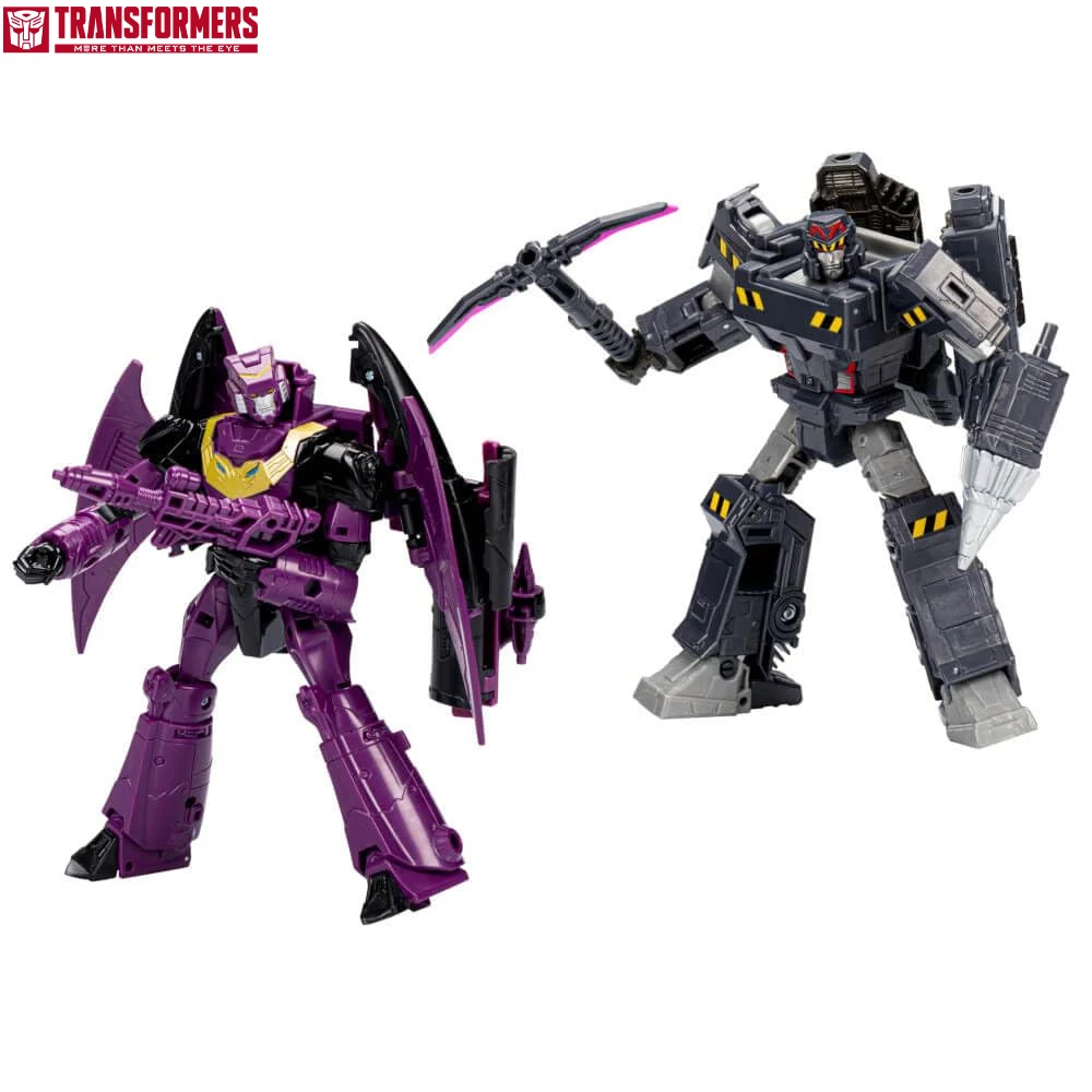 Игрушки-трансформеры Legacy Evolution Miner Megatron & Senator Ratbat Rise of Tyranny 2 шт. 7 дюймов фигурки