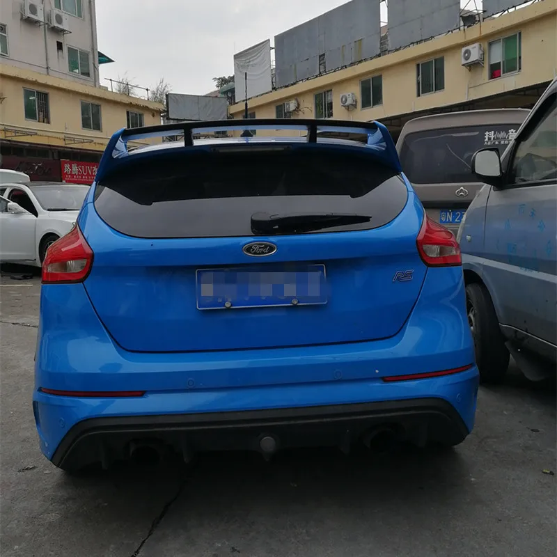 Задний спойлер для Ford Focus 2012 13 14 15 16 2017 высококачественный материал ABS
