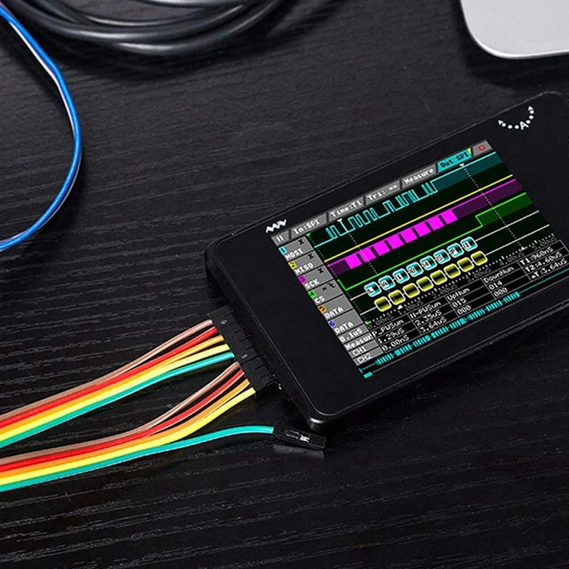 Карманный логический анализатор LA104 портативный SPI I2C UART максимальная частота