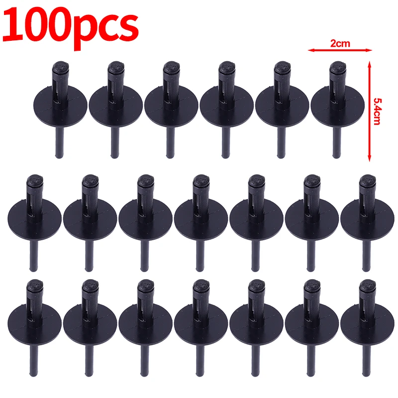 

6 мм заклепки для автомобильного брызговика, зажим для бампера, пластиковое расширение для BMW X1 E84 X3 E83 F25 X5 E53 E70 X6 E71 E72 7, крепеж для колесной арки