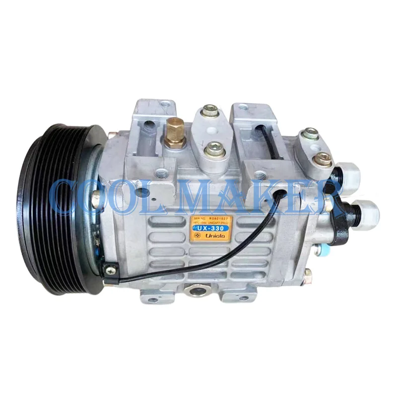 

Car air conditioner Unicla UX330 compressor 2pk/8pk 12V/24V