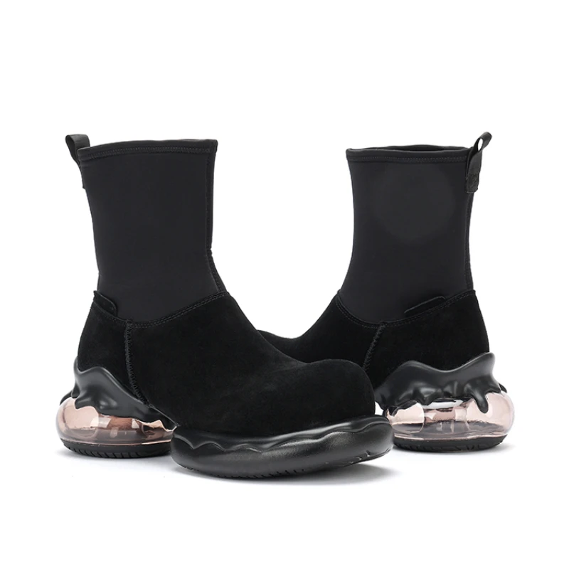 Дизайнерские ботинки Челси серии Bubble Gum женские осенне-зимние уличные эластичные