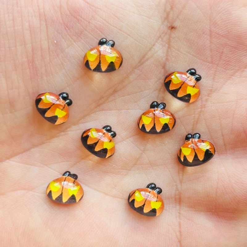 50 шт. мультяшная Резина готический Хэллоуин ужас искусство Тыква голова плоская