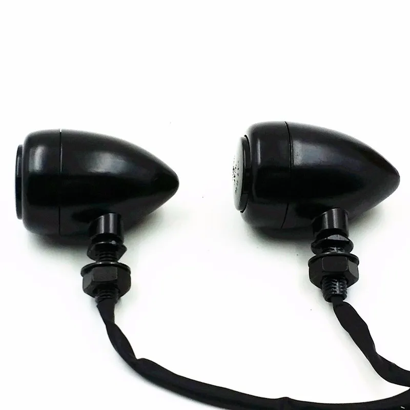 

Черный мотоциклетный поворотник VT VTX CB XL Dyna Shadow VN для Кафе Racer Rat FX