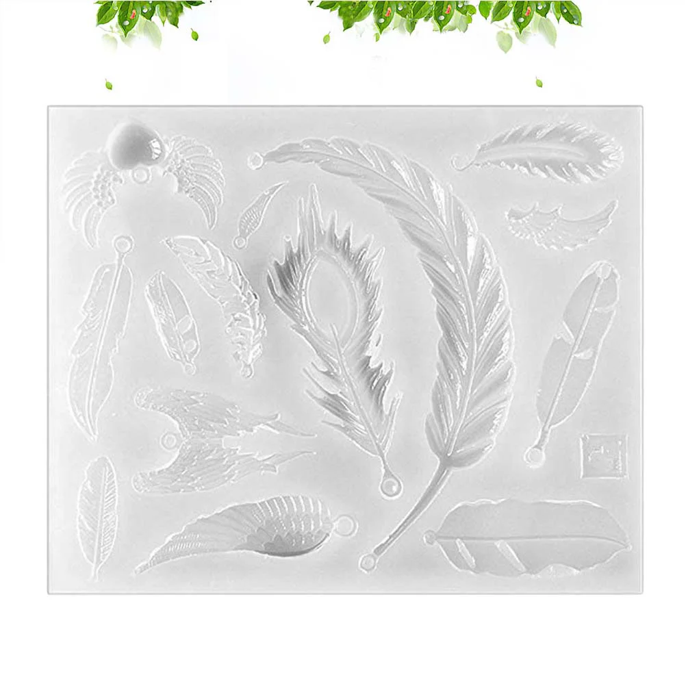 

Resin Silicone Mold Clay Crafting Molds Wing Shaped Epoxy Casting Craft
