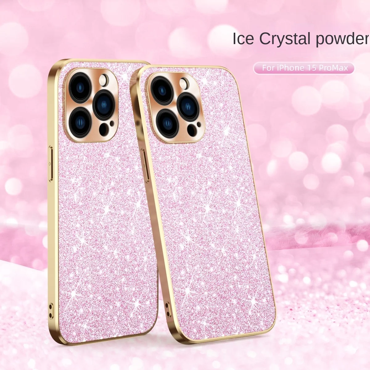 

Luxury Plating Bling Glitter Phone Case For iPhone 15 14 13 12 Pro Max Soft TPU Shockproof Protective Back Cover Casing