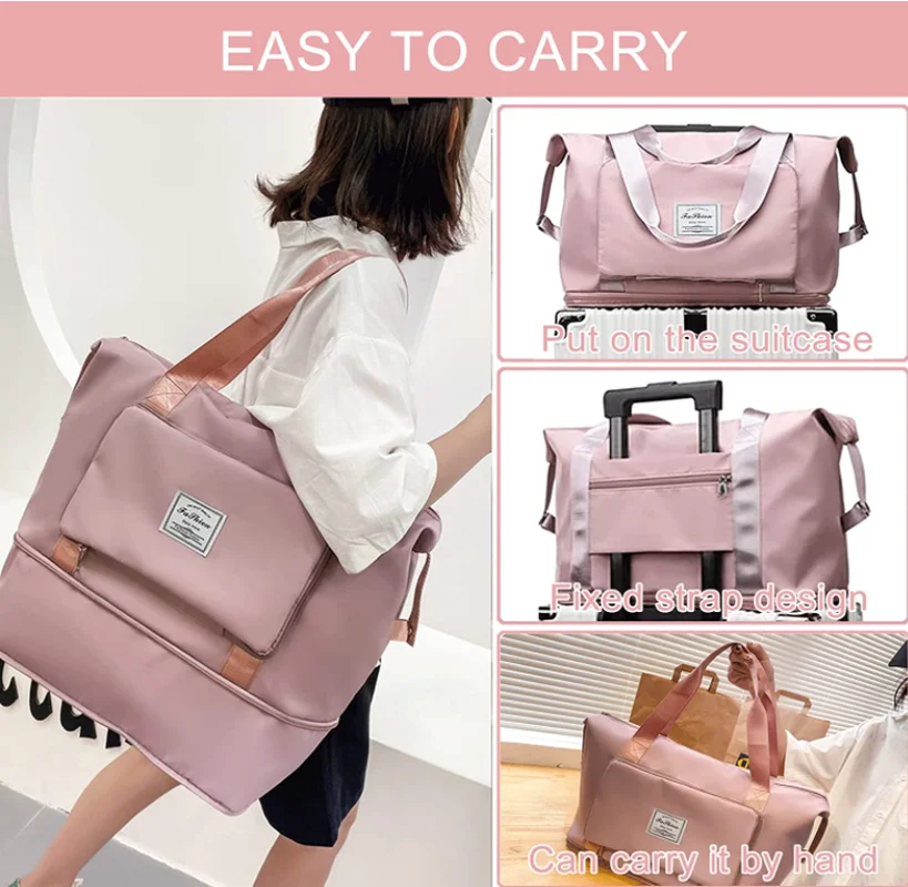 

Отдельная сухая и влажная Спортивная Портативная сумка на одно плечо, сумка для йоги, тренажерного зала, Вместительная дорожная сумка, скла...