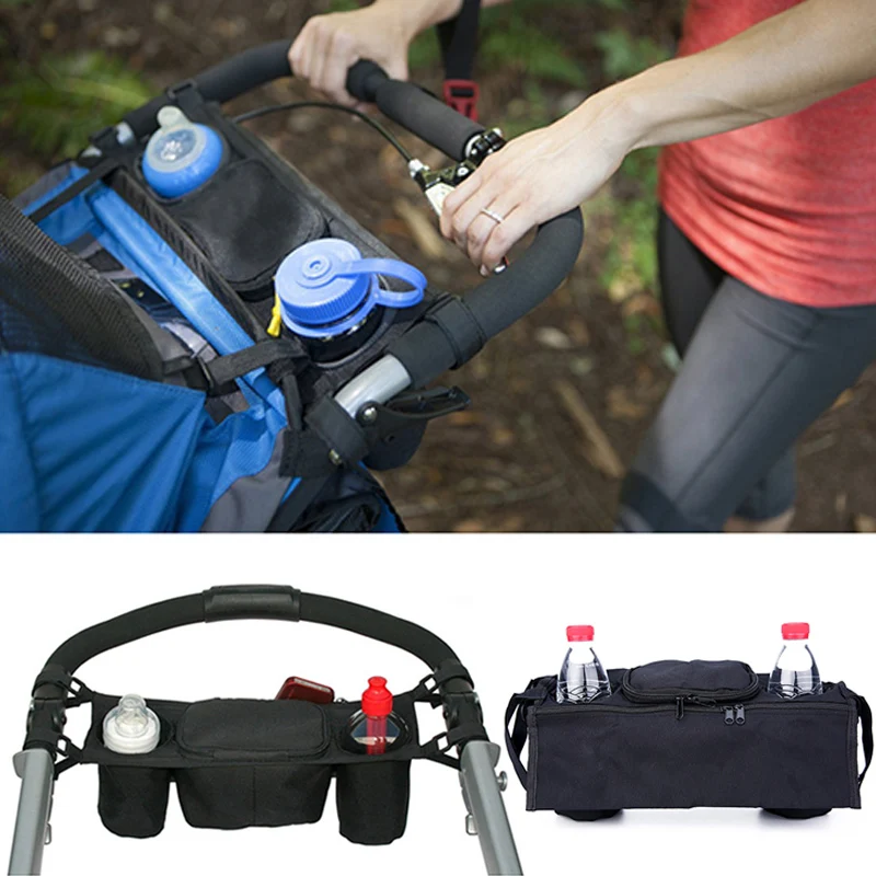 

Baby Stroller Accessories Organizer Baby Pram Carriage Bottle Cup Holder Hanging Bag for Pram Buggy Baby Stroller Wheelchair Bag