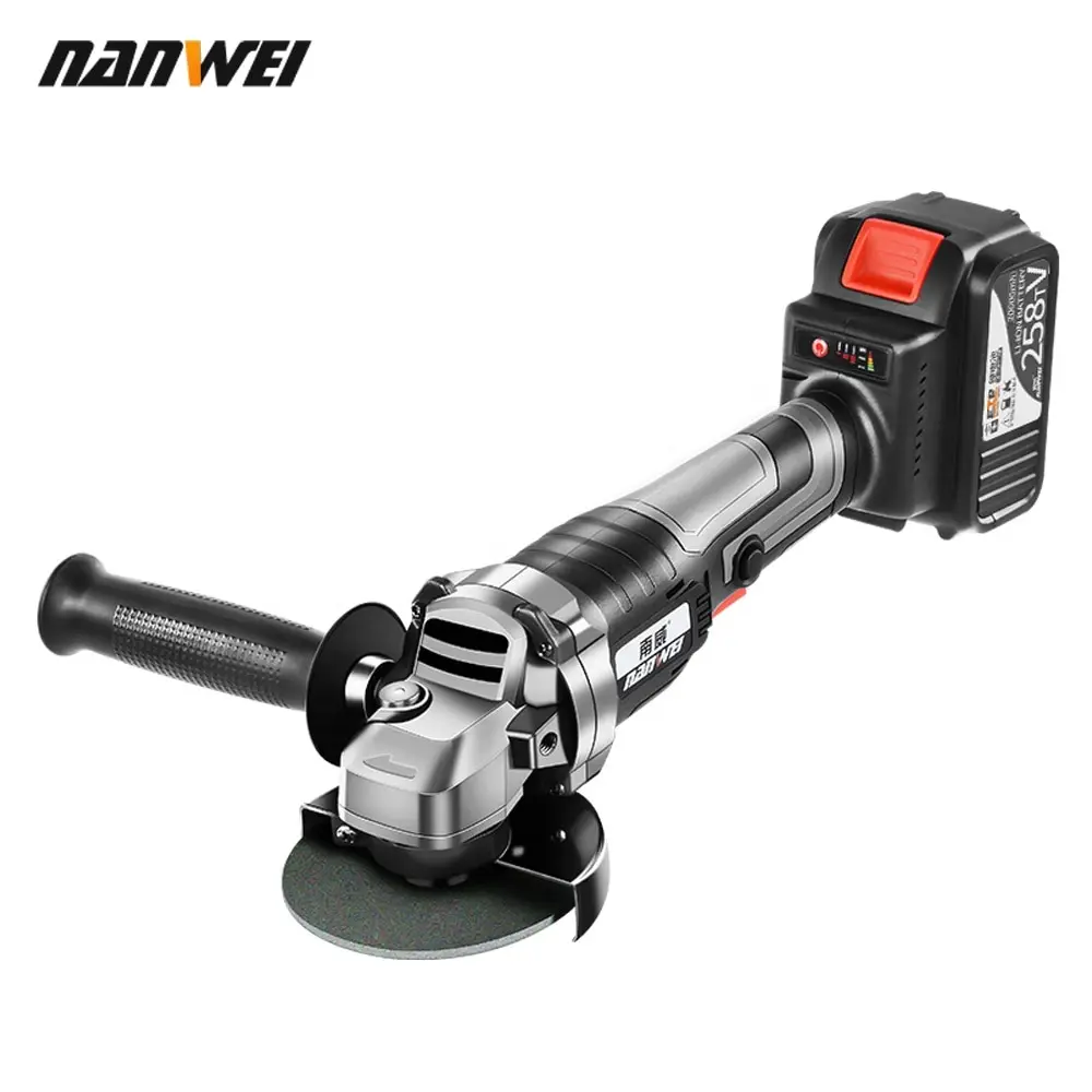 

angle grinder electric 21v brushless li-ion battery portable hand angle grinder