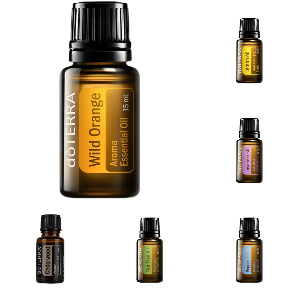

15ml doTerra Essential Oil Official Original Rosemary Wild Orange Lavender Aromatherapy Soothing Facial Massage Essential Oil
